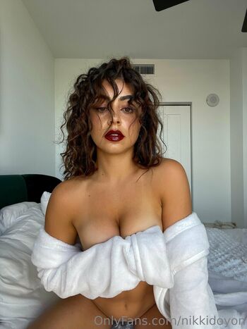 Full leaked Nikkidoyon private onlyfans photo
