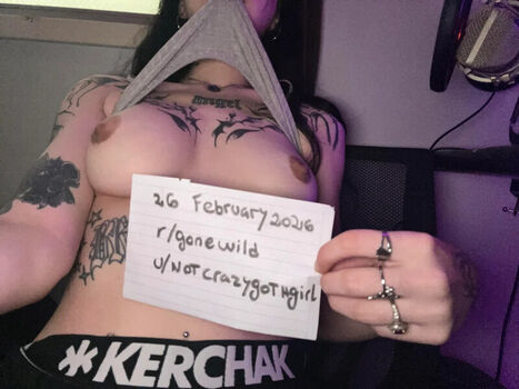 Full leaked Notcrazygothgirl page private onlyfans photo