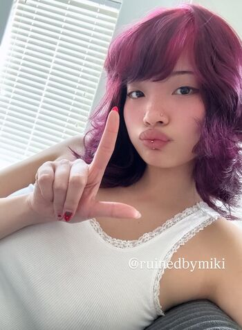 Full leaked Ruinedbymiki page private onlyfans photo