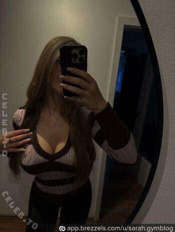 Full leaked Sarah gymblog private onlyfans photo
