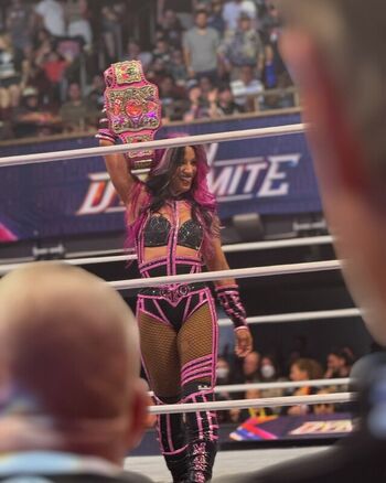 Full leaked Sasha banks page private onlyfans photo