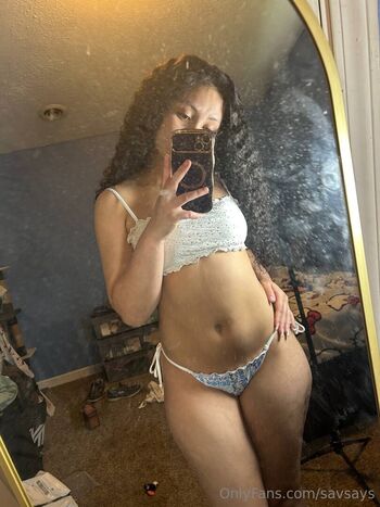 Full leaked Savsays page private onlyfans photo