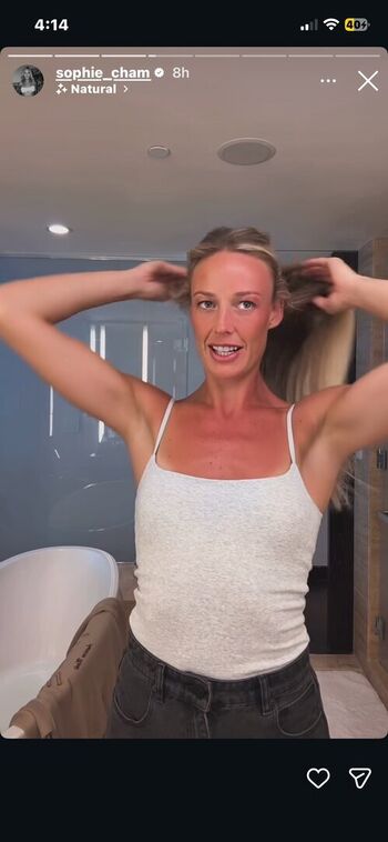 Full leaked Sophie cunningham private onlyfans photo
