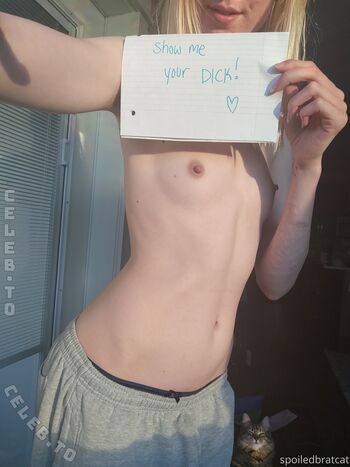 Full leaked Spoiledbratcat private onlyfans photo