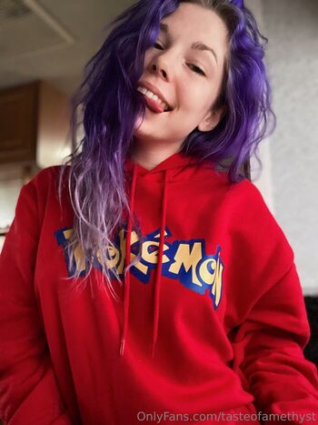 Full leaked Tasteofamethyst private onlyfans photo