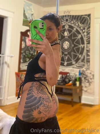 Full leaked Tattoogirlalice page private onlyfans photo