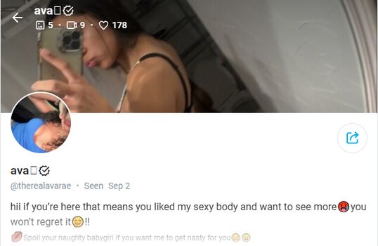 Full leaked Therealavarae private onlyfans photo