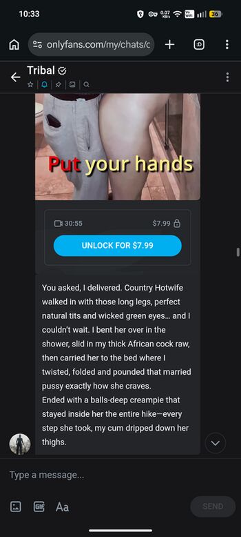 Full leaked Tribalbbc private onlyfans photo