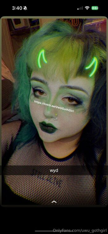 Full leaked Uwu gothgirl private onlyfans photo