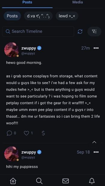 Full leaked Zwuppy private onlyfans photo